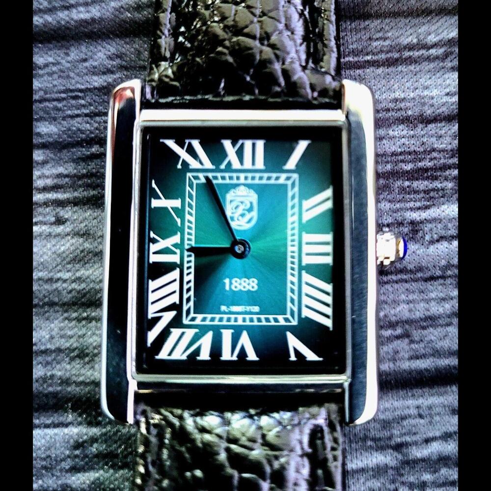 Pierre‎ Lucerne Colours Aqua Marine 1888 Mens Tank Watch